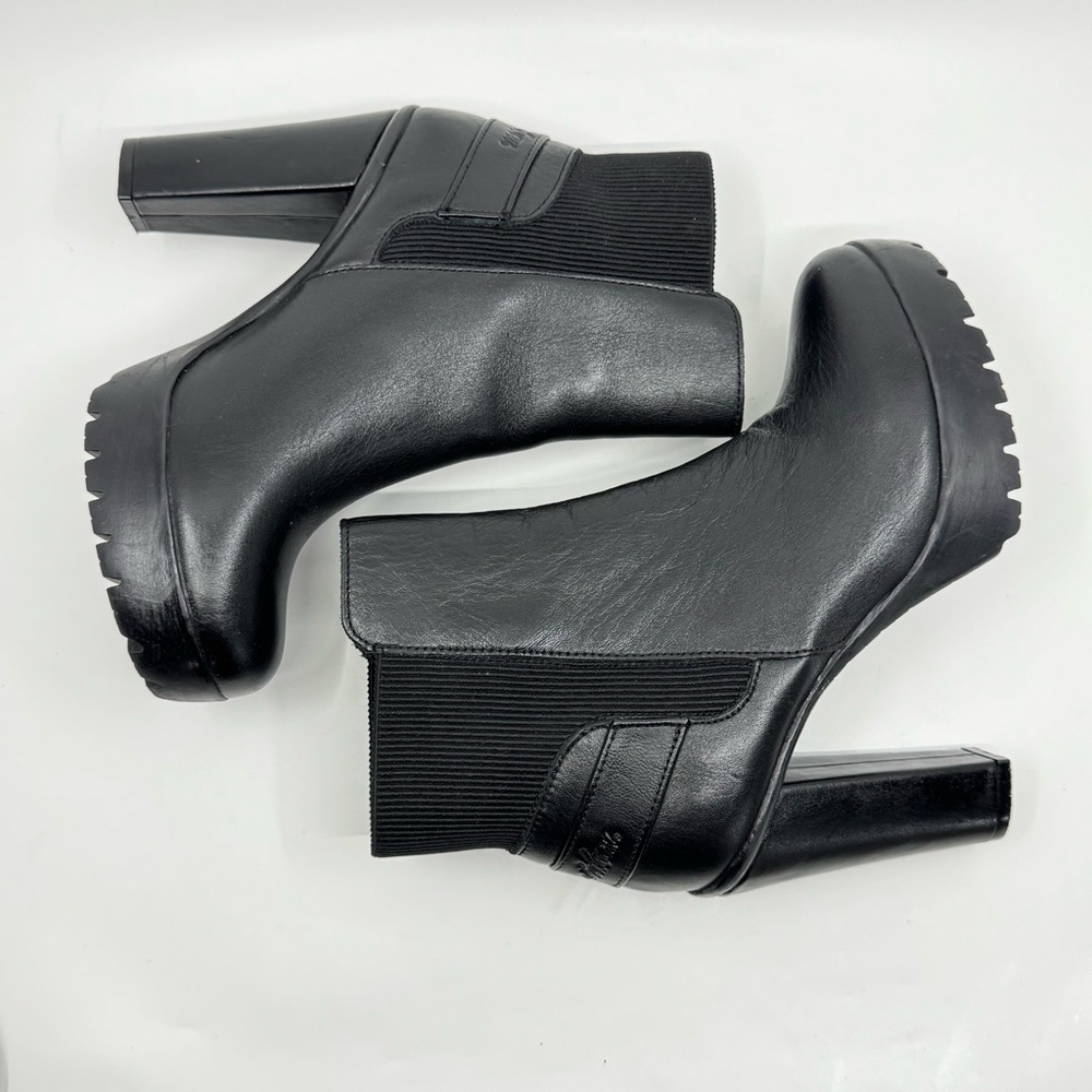 Harley-Davidson Iredell 9" Platform Gore Womens Black Ankle & Booties Boots - Picture 8 of 10